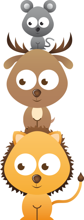 Great Los Animales Para Bebes With Los Animales Para - Dieren Vriendjes Dekbedovertrek Ledikant 100x135 (332x870)