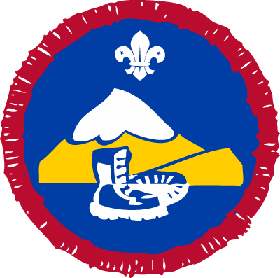 Scout Hill Walker Activity Badge - Scout Badges (400x397)