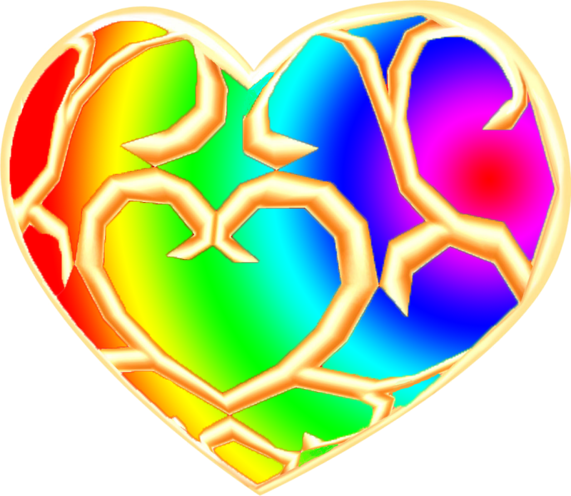 Ghirahim's Heart Container By Cinsarity - Skyward Sword Heart Container (800x695)