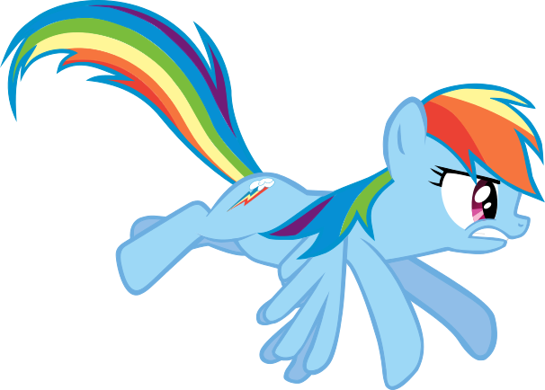 Sit There And Do Nothing Rainbow Dash - Rainbow Dash (606x434)