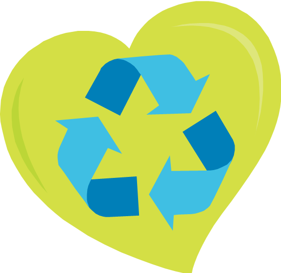 New Green Sanctuary Glass Recycling Program - Simbolo De Reciclaje De Plasticos (574x557)