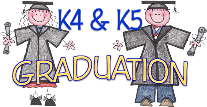 K4/k5 Graduation Will Be Thursday, May 18, 2017 At - Kindergarten Graduation Clip Art (713x383)
