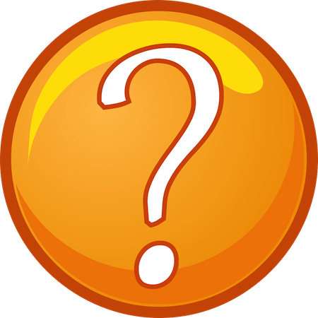 Take A Punctuation Mark Out To Lunch - Question Mark Clip Art (450x450)