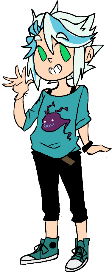 Ghost Boy's Gotten Under My Skin By Unamusedyami - Cartoon (700x934)