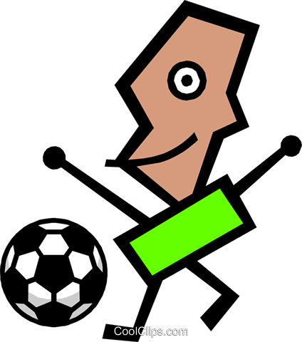 Modern Art Guy Royalty Free Vector Clip Art Illustration - Ball (424x480)