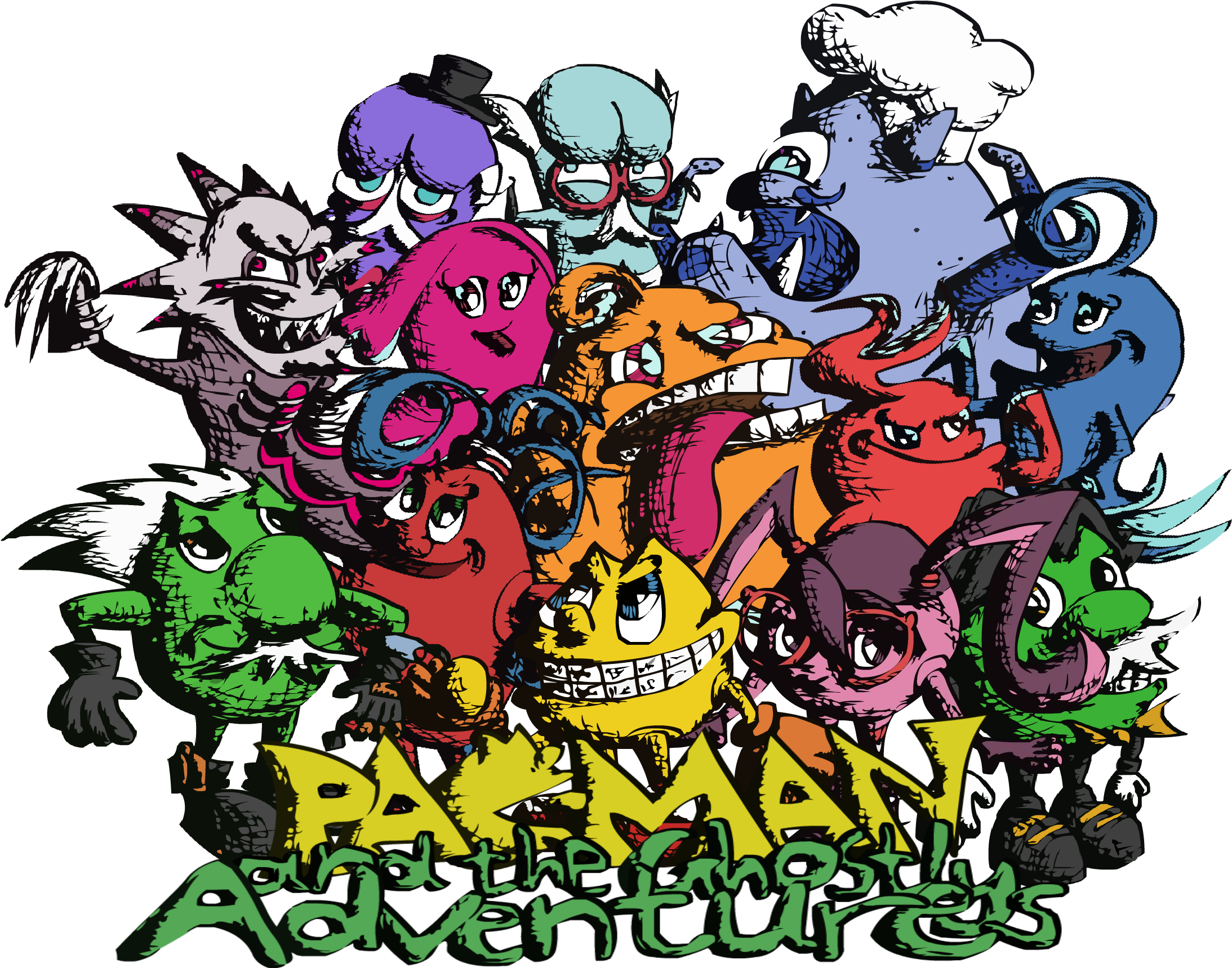 Pac-man And The Ghostly Adventures By Ashumbesher - Pac-man And The Ghostly Adventures (2296x1718)