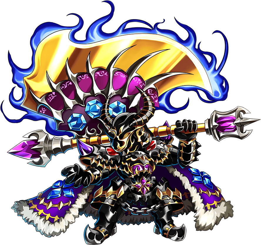 Unit Art - Brave Frontier Champion With Axe (1165x1042)