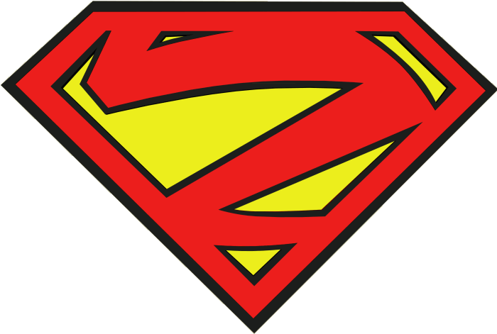 Pencil Drawings Of Superman Logo Download - Logo Superman (700x700)