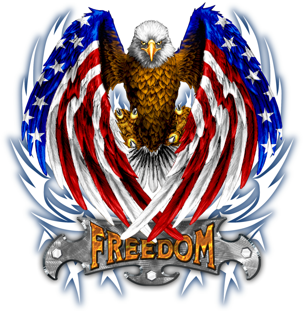 Eagle With American Flag Wings (1060x1137)