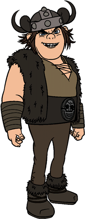 How To Train Your Dragon Clip Art - Train Your Dragon Snotlout (300x728)