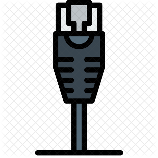 Ethernet Icon - Electrical Connector (512x512)