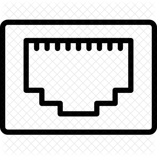 Ethernet Icon - House Plan (512x512)
