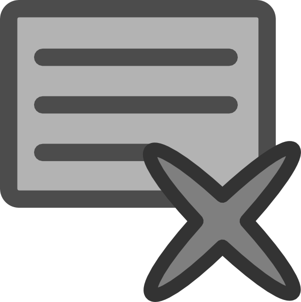 How To Set Use Delete Comment Svg Vector - Clip Art (800x800)