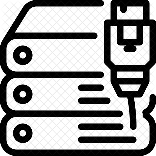 Ethernet Server Icon - Cloud Computing (512x512)