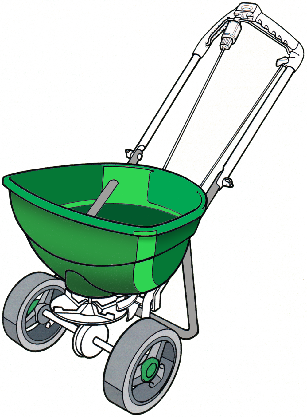 Scott's Lawn Spreader Concept - Lawn (1000x1356)
