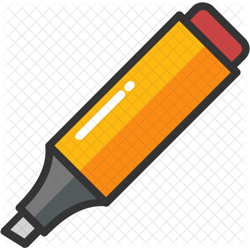 Marker Icon - Highlighter (512x512)