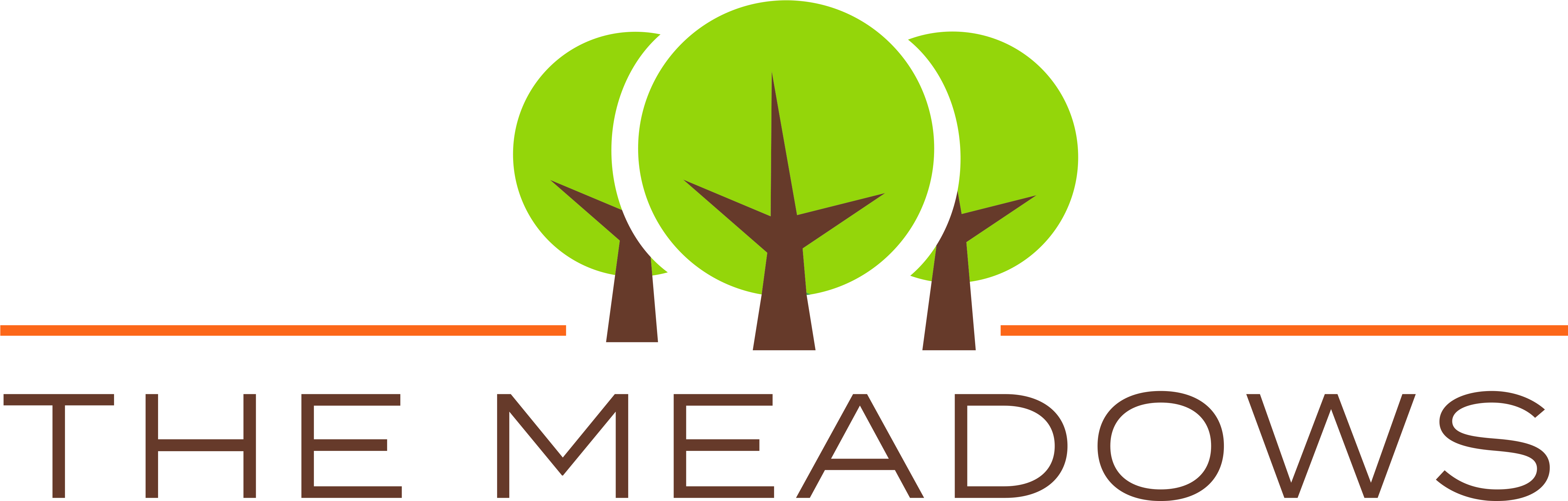 Welcome To The Meadows - Logo Meadow Apartaments (4996x2501)