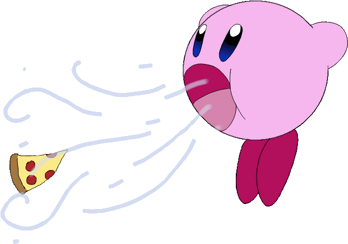 Baby Seal Animated Gif Download - Kirby Eating Gif Transparent (800x800)