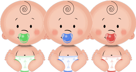 Cool Gallery Of Animated Of Babies - Baby Boy (450x268)