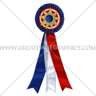 Best In Show Ribbon - Circle (385x385)