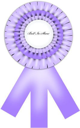 Best In Show Ribbon - Illustration (800x800)
