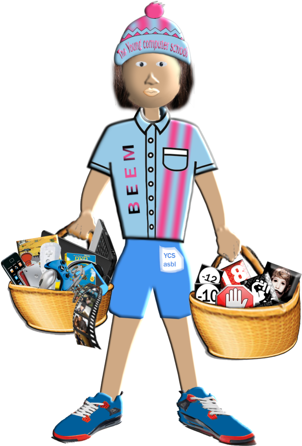 “the Well-being Of Children Facing The Media”, Abbreviated - Cartoon (1024x1024)