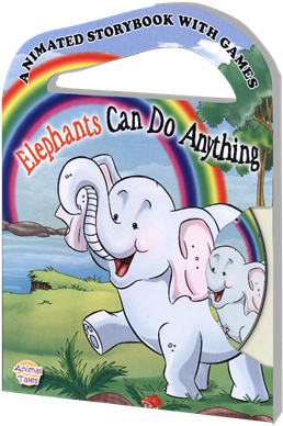Picture Of Animated Animal Tales Cd - Elephants Can Do Anything (with Cd) (400x400)