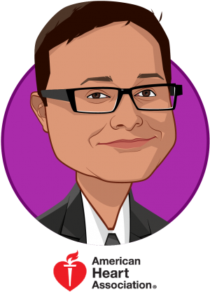 Main Caricature Of Prad Prassoon, Who Is Speaking At - American Heart Association (400x500)