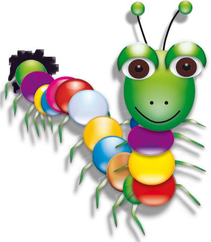 Calendrier Des Activités De L'association Le Mille-pattes - Caterpillar (427x491)