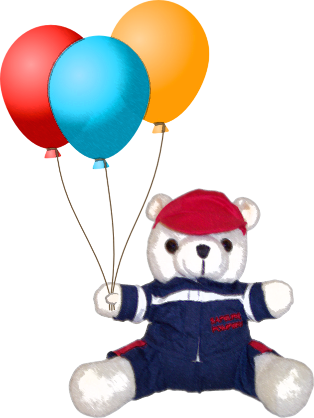 L' Association Sapeurs-lipopette - Balloons Clip Art (630x838)
