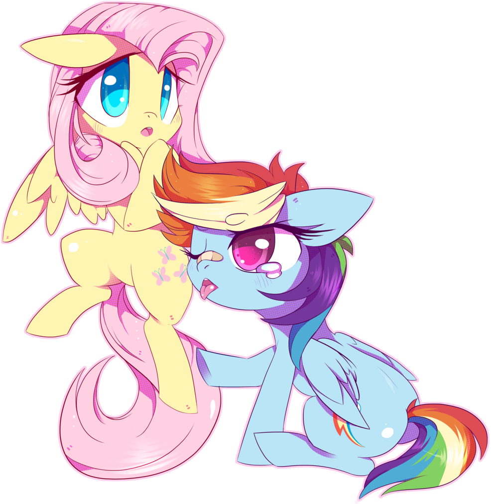 Sorasku, Bandaid, Flutterdash, Fluttershy, Hooves To - Comics (1014x1024)