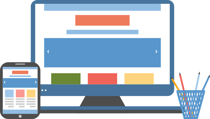 The Responsive Web Plan Permits Us To Construct A Website - Web Design (714x407)