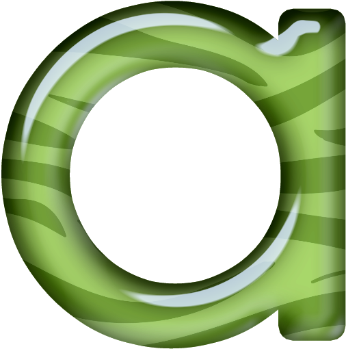 Animal Print ♥ - Alphabet (525x529)