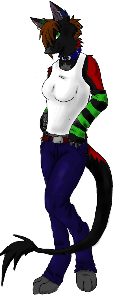 Gray Wolf Furry Fandom Art Funny Animal - Wolf Furry Full Body (500x1100)