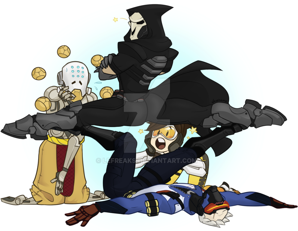 Reaper Clipart Deviantart - Overwatch Reaper X Oc (1023x770)