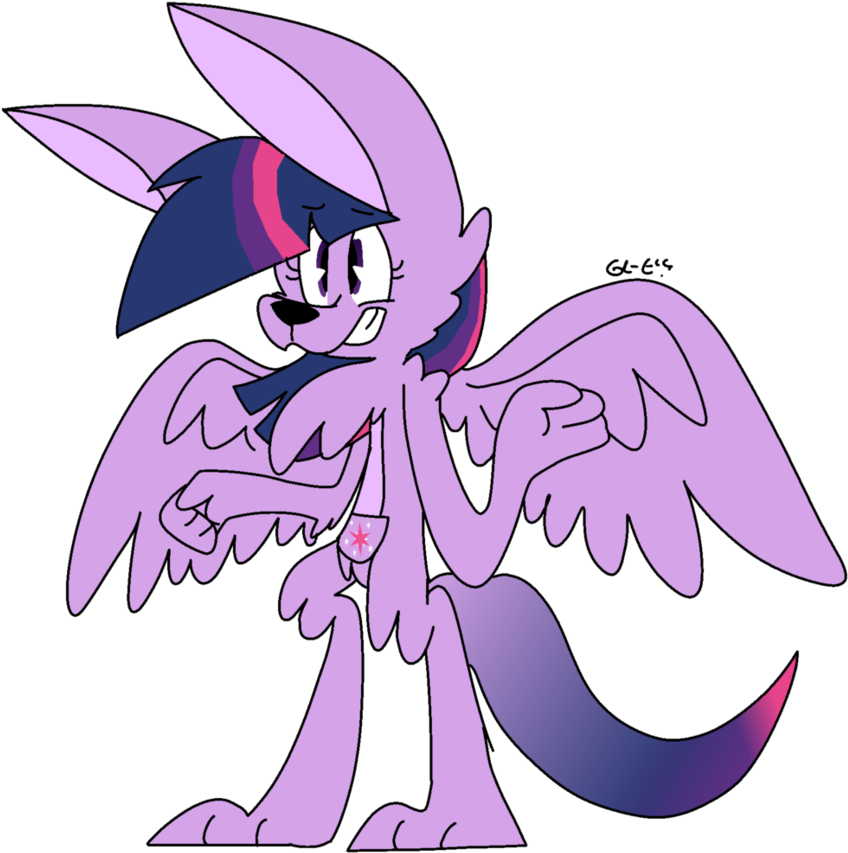 Twilight Sparkle By Dizzee-toaster - Cartoon (886x901)