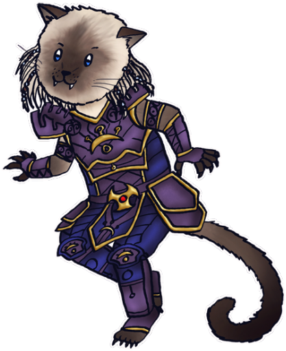 Cat Bear Cartoon Legendary Creature - Cartoon (500x555)