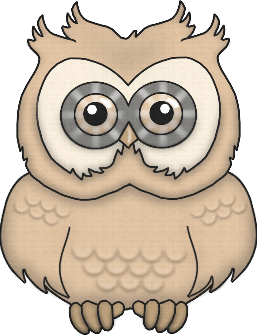 Owl - Zazzle Cartoon-brown-eule T-shirt (839x1094)