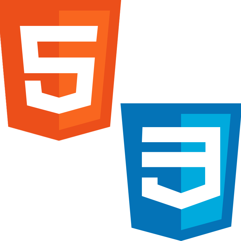 Html And Css Logo (800x800)
