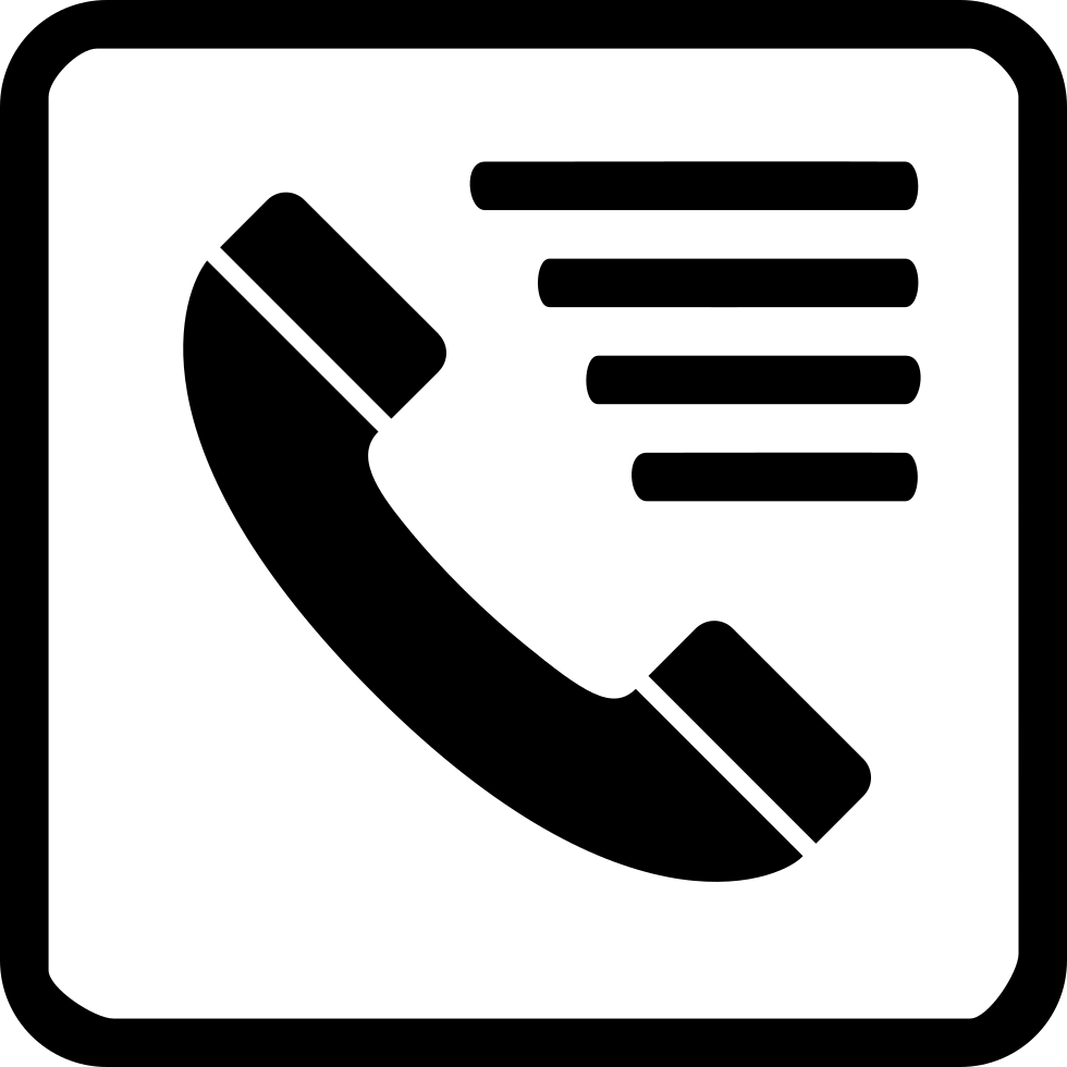 Complaint Check Comments - Tel Icon Png (980x980)