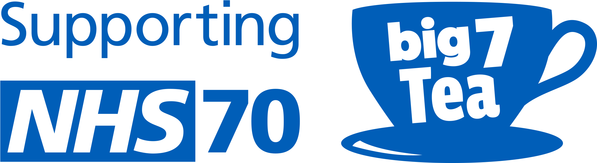 To Mark 70 Days Until The Nhs Turns 70, St George's - Big 7tea (2611x709)