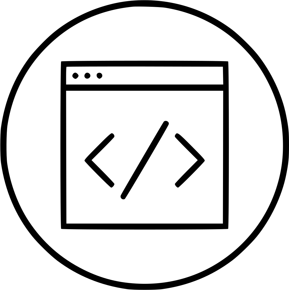 Custom Coding Website Service Online Portal Seo Svg - Métro Lille Croix Mairie (981x982)