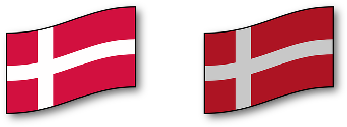Danish, Denmark, Flag, National, Country - Danish Flag Cartoon (680x340)