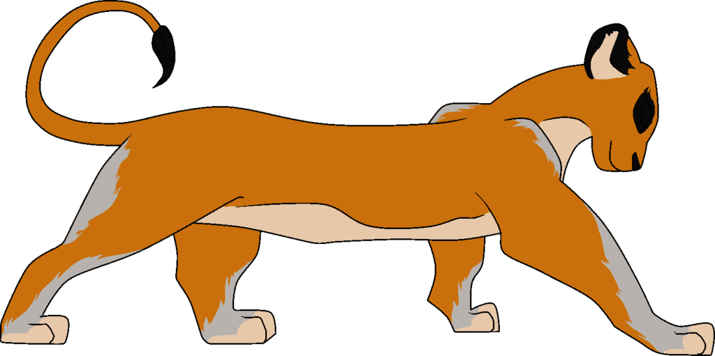 Tlk Lioness Base Blackfire 1 By Scintillant-h - Lioness Clipart Png (1024x511)