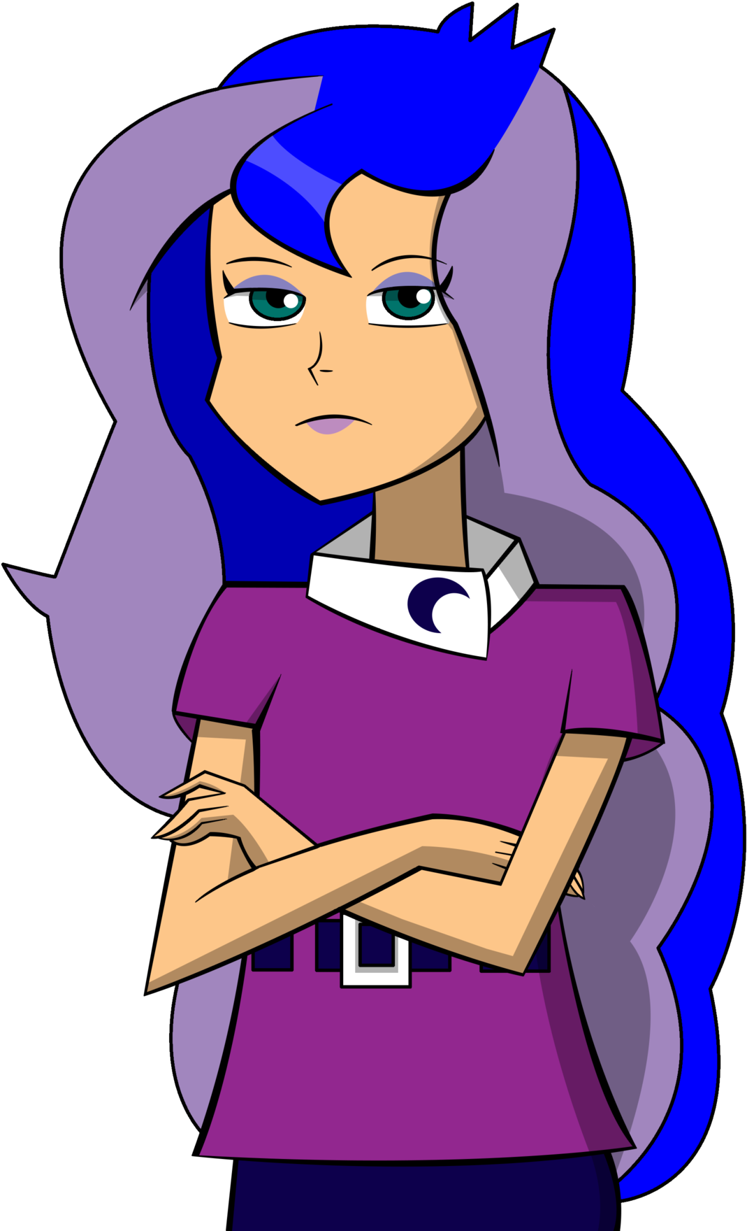 Vice Principal Luna By Ninjawoodpeckers91 On Deviantart - Cartoon (1280x1782)