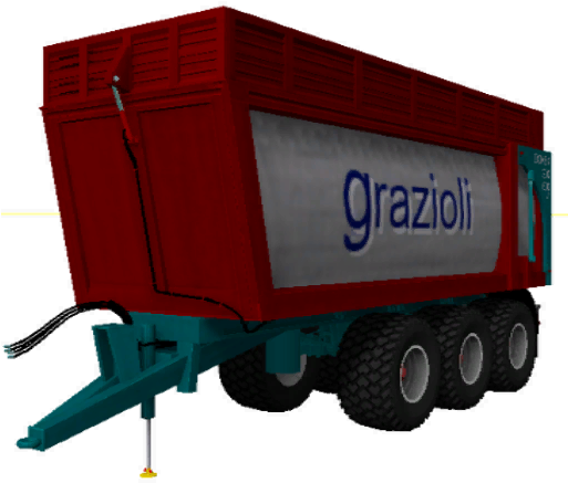 Farming Simulator Clipart Shape - Trailer Truck (512x512)
