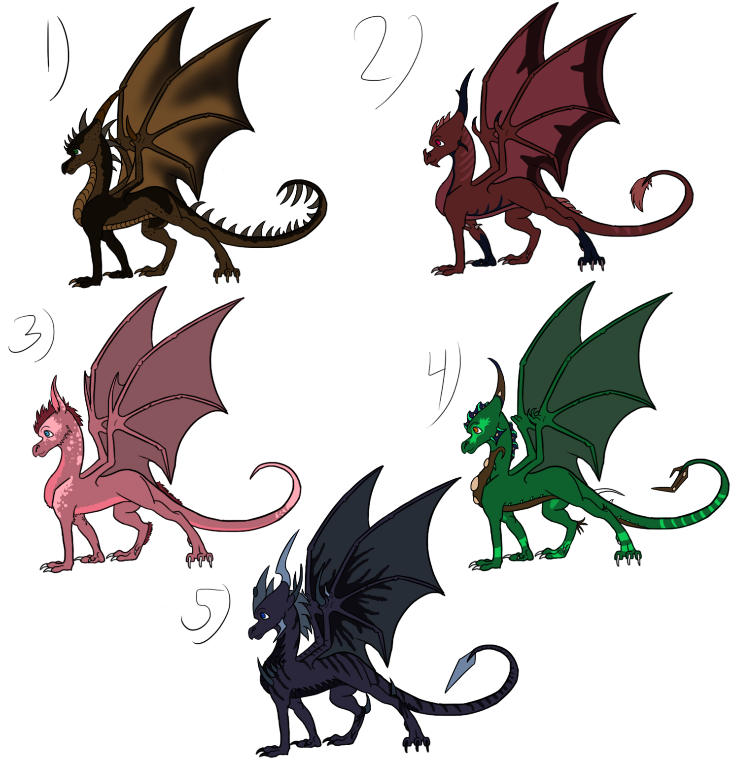 Dragon Adoptables Batch - Dragon (1600x1600)
