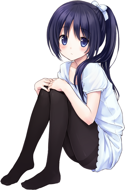 Anime Girl Clipart Bad - Anime Girl Png (500x700)