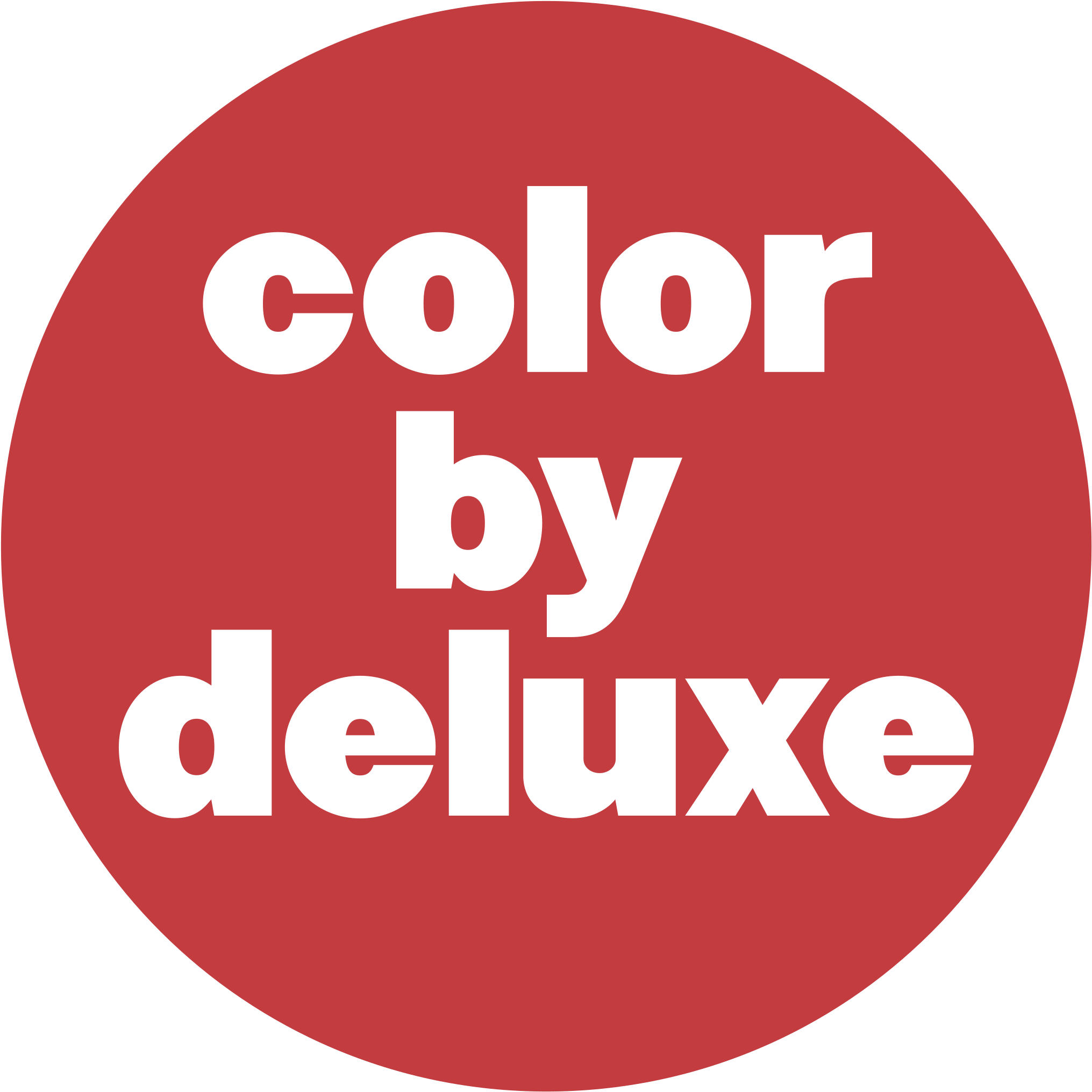Color By Deluxe Logo Png Transparent - Charing Cross Tube Station (2400x2400)