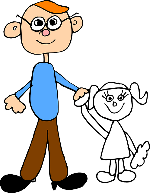 Addiction To Use Ipad - Happy Birthday Daddy Drawing (497x640)